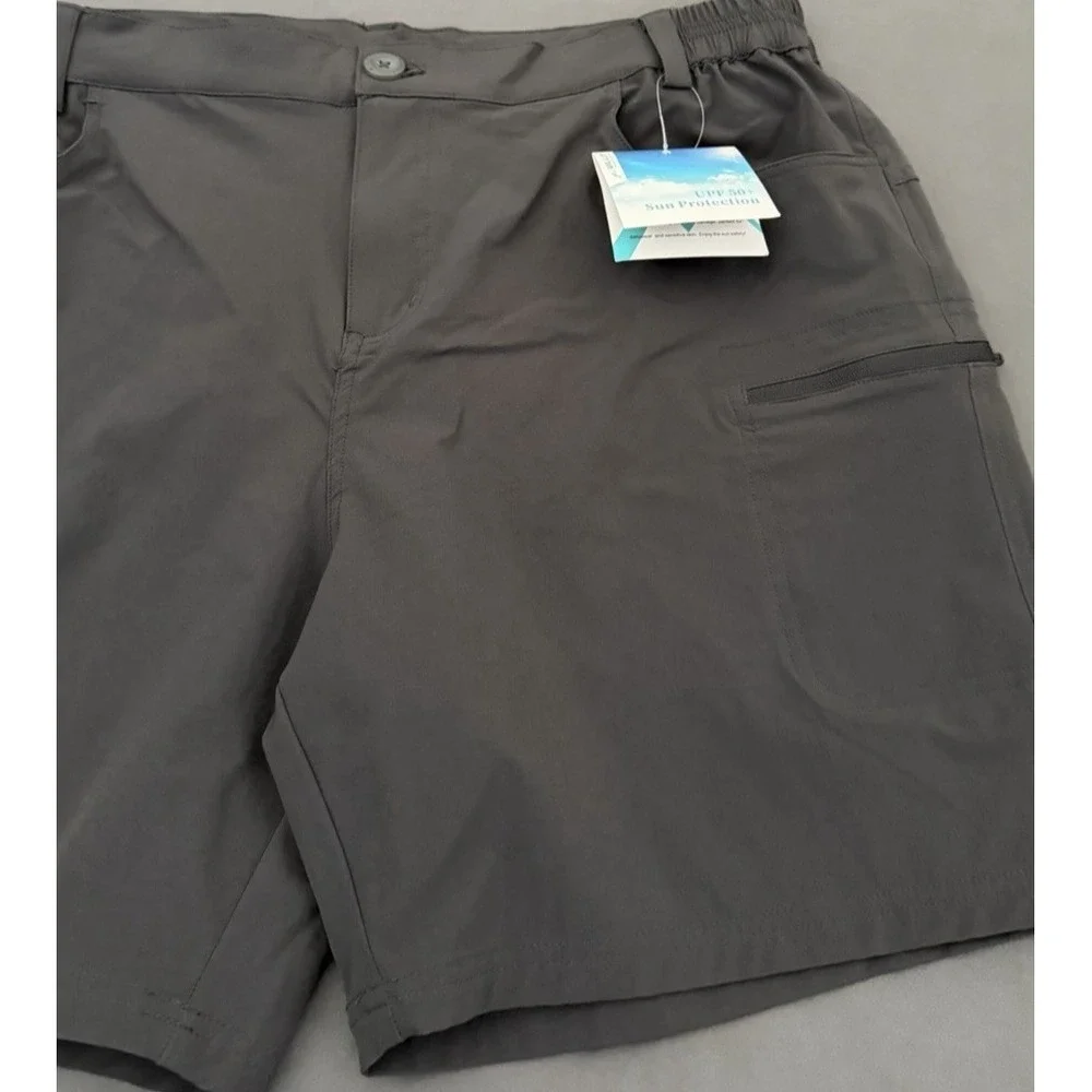 Willit Shorts Womens XL Gray UPF‎ 50 Sun Protection Hiking Outdoors Camping NWT